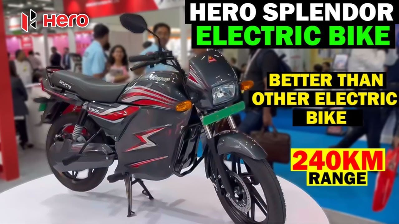 Hero Splendor EV Edition : 85 हजार में मिल रही Hero Splendor EV New Edition, रेंज 200km और फास्ट चार्जिंग