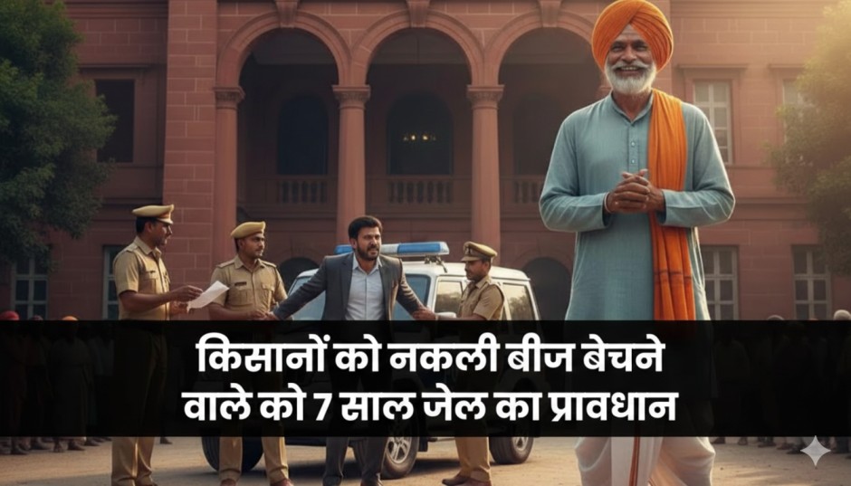 Legal Advice: Selling Fake Seeds to Farmers Can Lead to 7 Years in Jail-किसानों को नकली बीज बेचने वाले को 7 साल जेल का प्रावधान